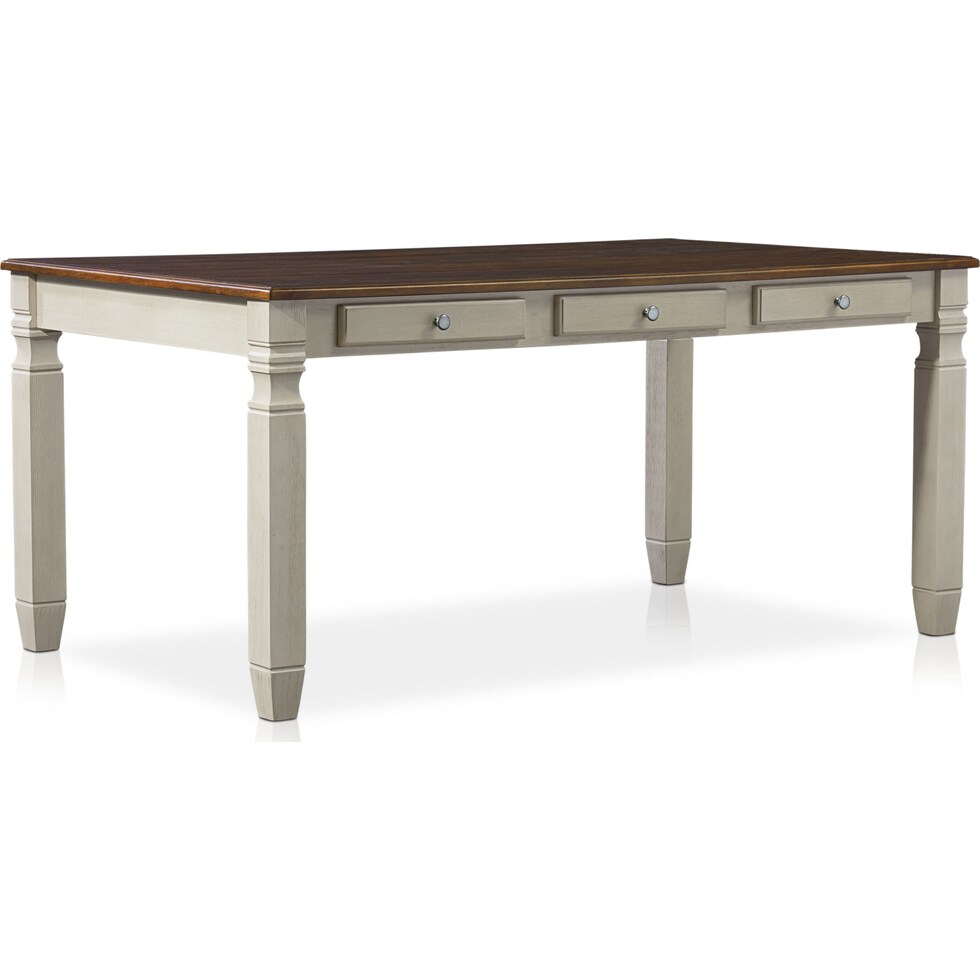 glendale white  pc dining room   
