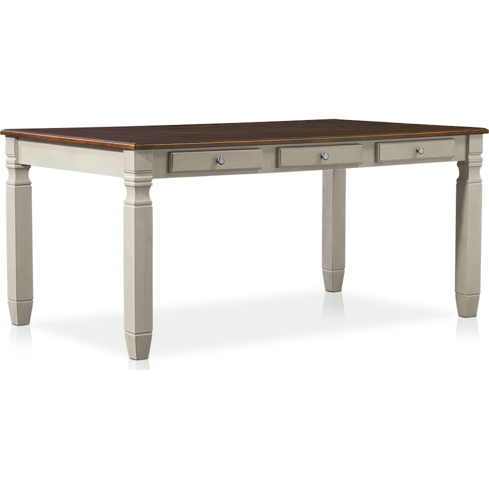 glendale white  pc dining room   