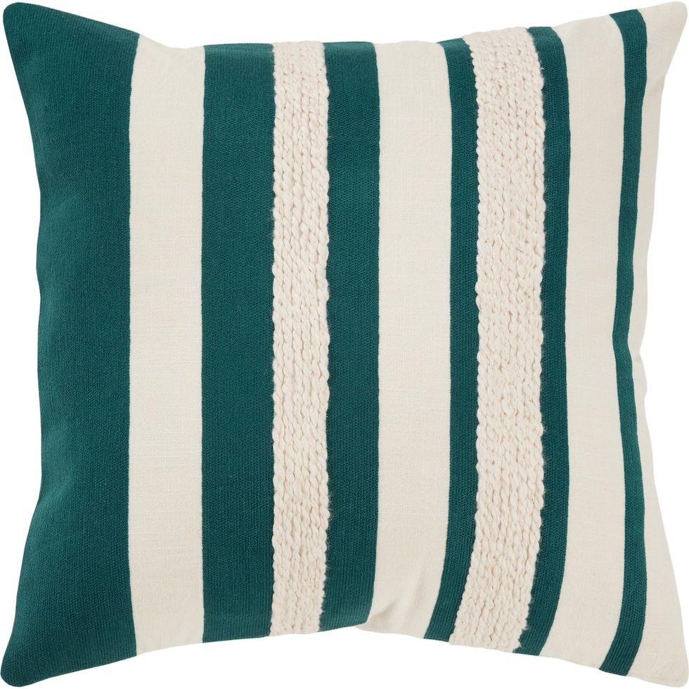 glenfield green accent pillow   