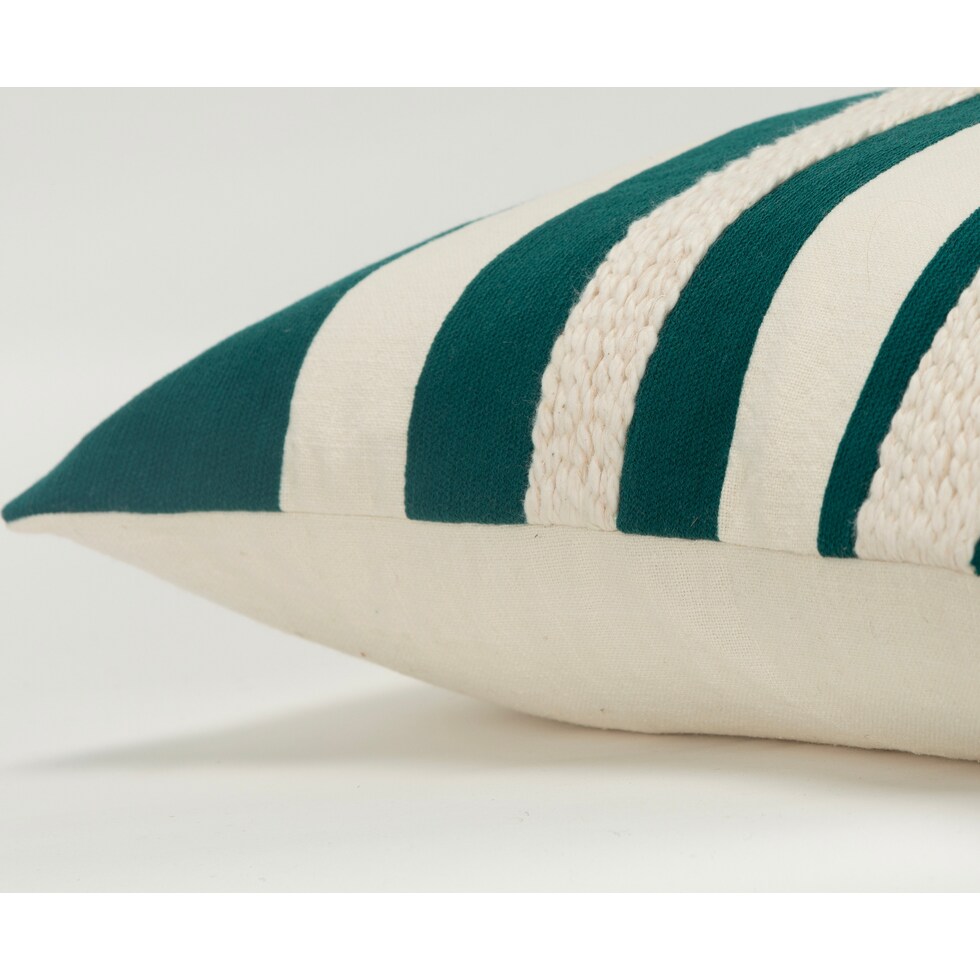 glenfield green accent pillow   