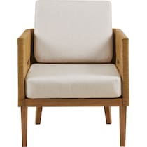 glenwood natural accent chair   