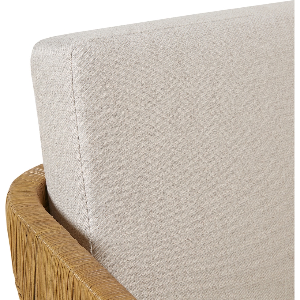 glenwood natural accent chair   