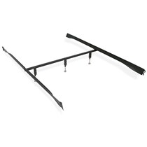 glideaway frame dark brown queen bed frame   