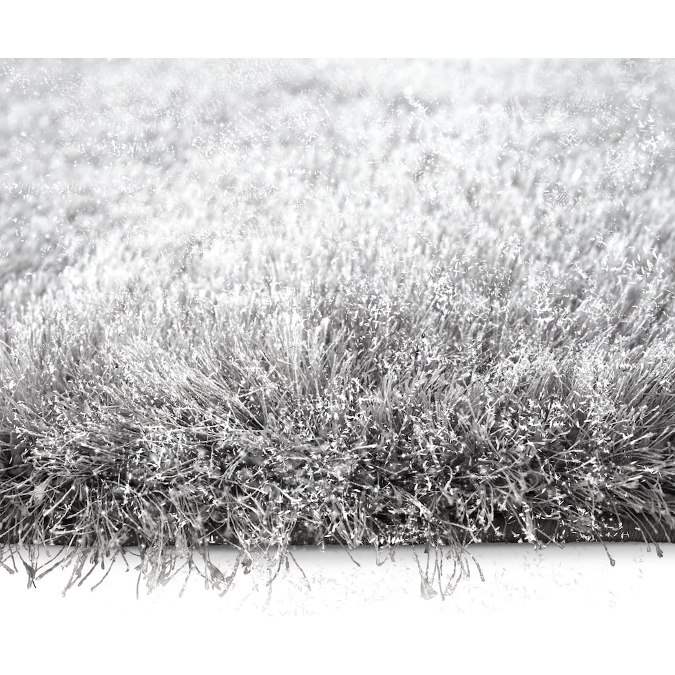 glitz gray area rug  x    