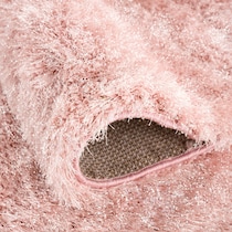glitz pink area rug  x    
