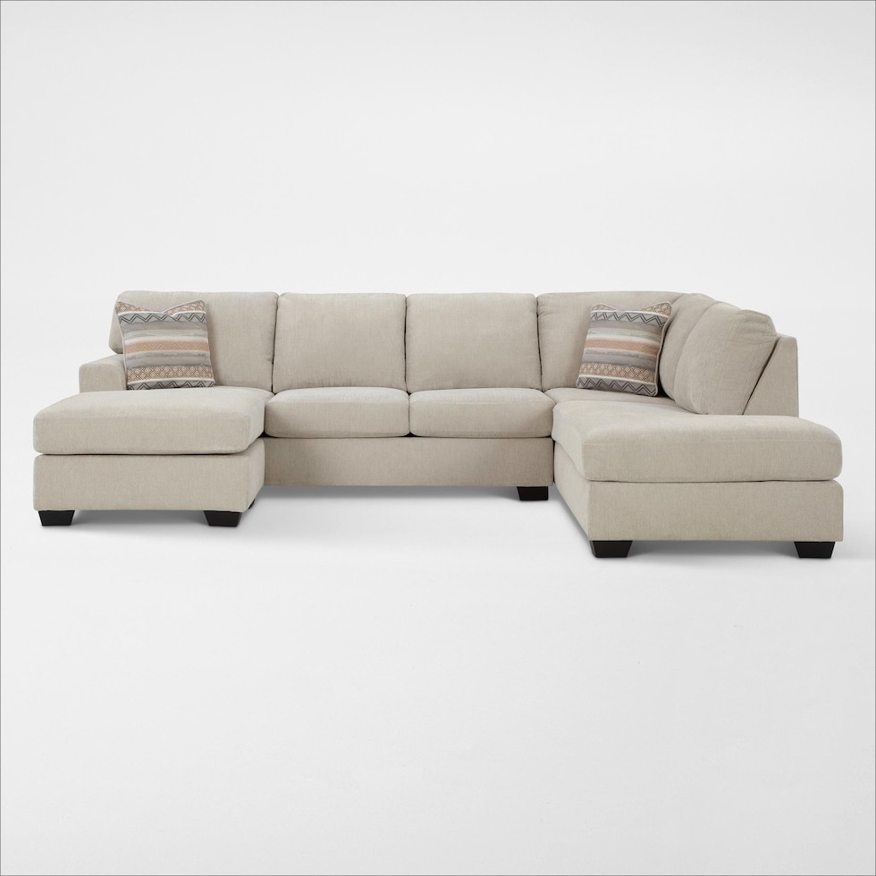 glynn cove neutral sectional   