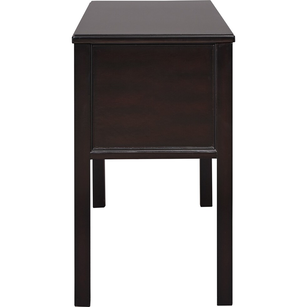 godwin black console table   