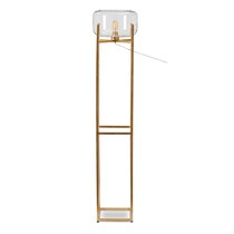 gold up gold floor lamp   