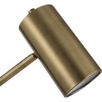 gold floor lamp   
