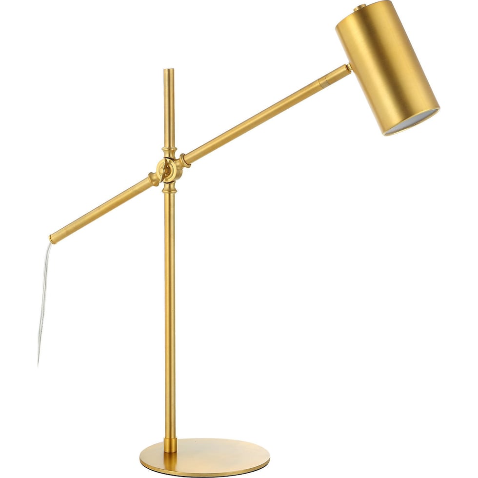 gold lamp   