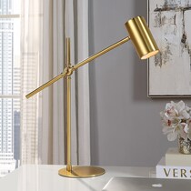 gold lamp   