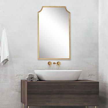 Emiliano Wall Mirror - Gold