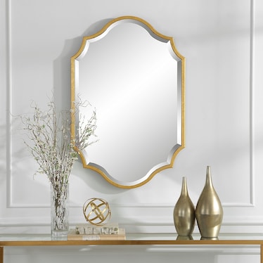 Sloan Wall Mirror - Gold