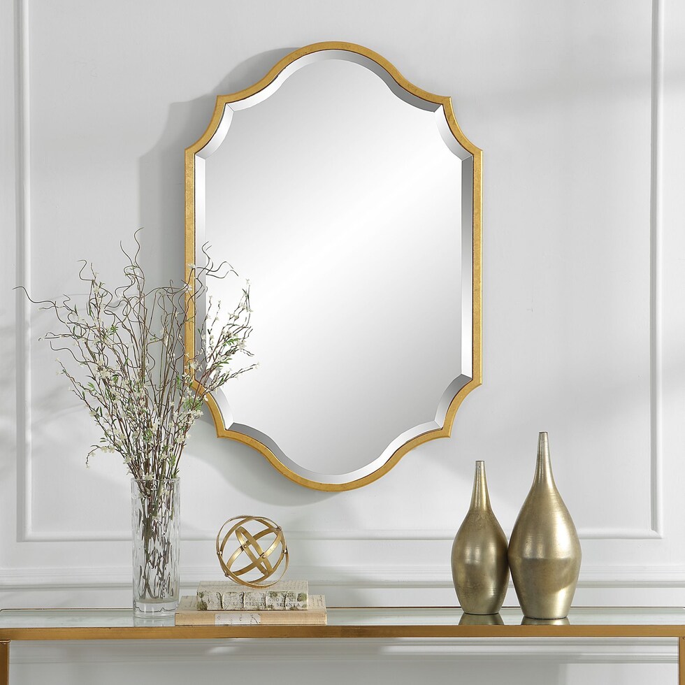 gold mirror   