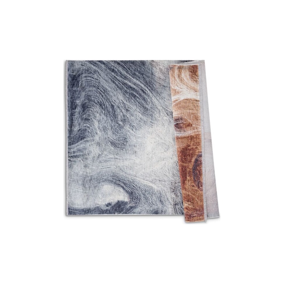 golightly blue orange area rug  x    