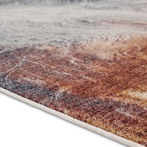 golightly blue orange area rug  x    