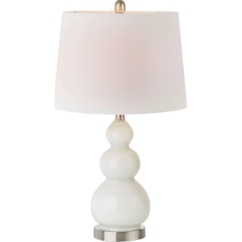 gordon white table lamp   