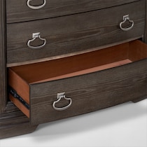 grace bedroom dark brown chest   