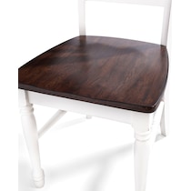 gracie brown white  pc dining room   