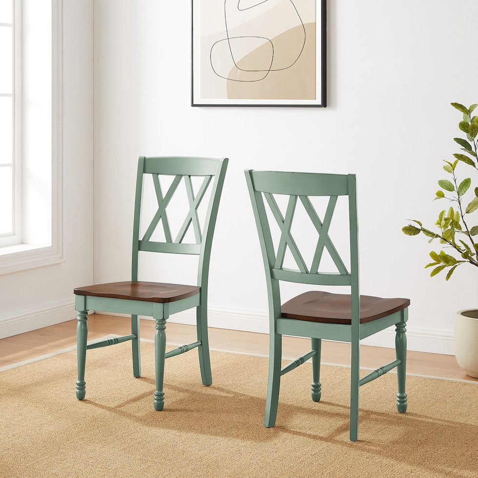 gracie green dining chair   