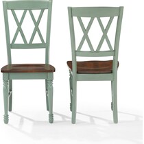 gracie green dining chair   