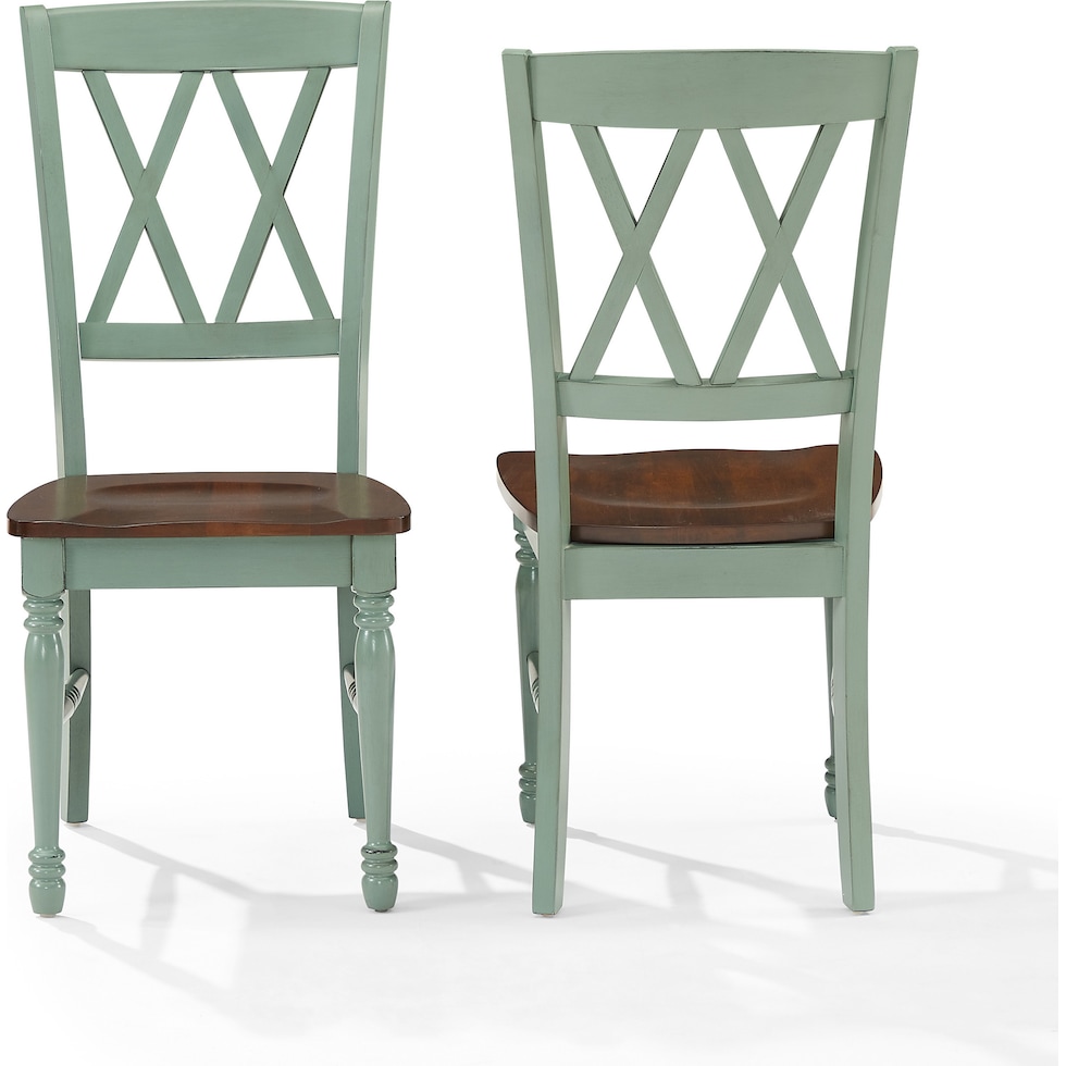 gracie green dining chair   