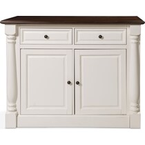 gracie white sideboard   