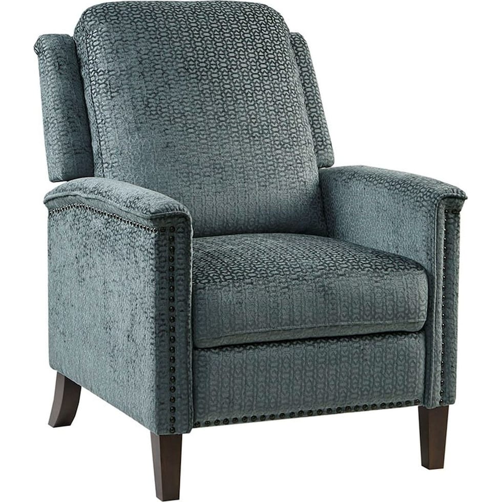 grafton gray recliner   