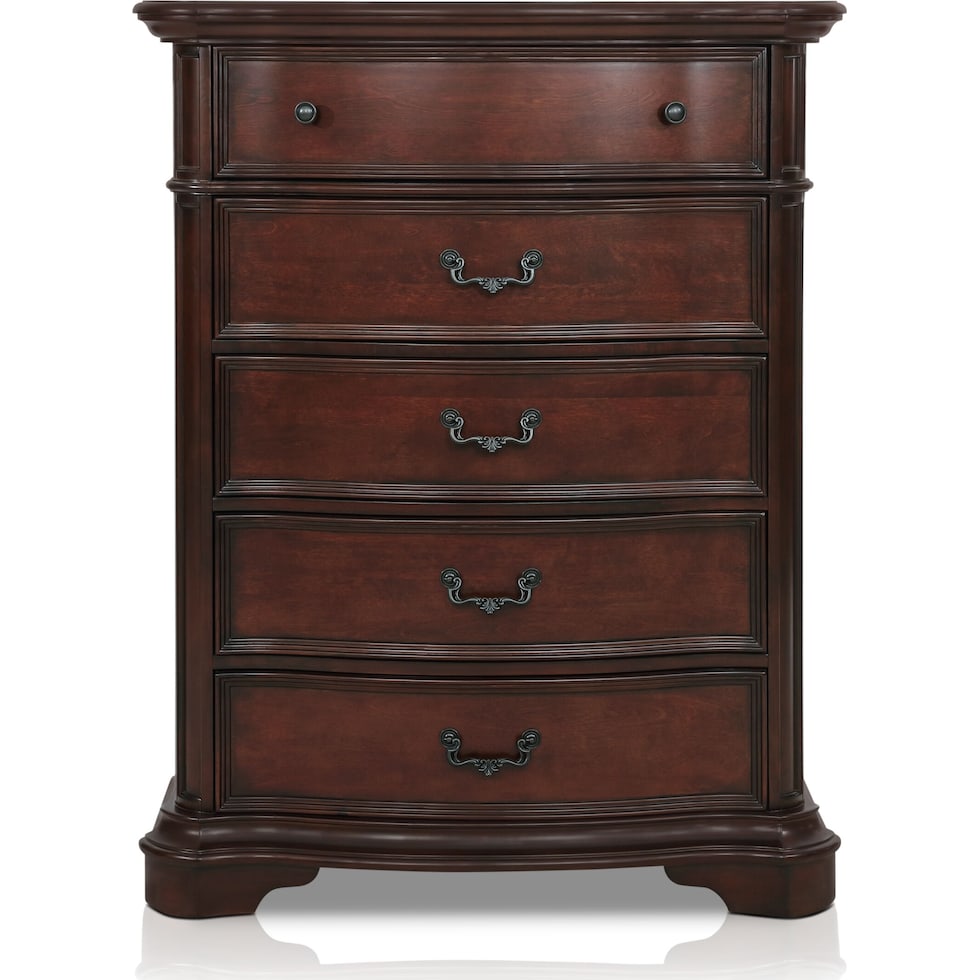 gramercy park dark brown chest   