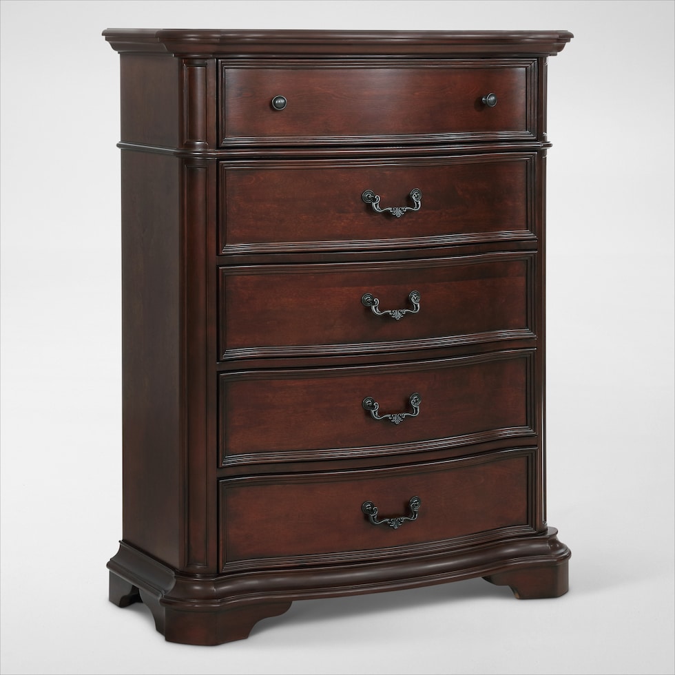 gramercy park dark brown chest   