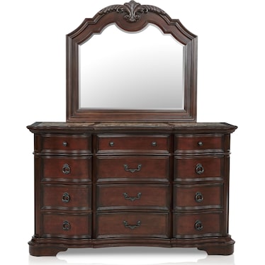 Gramercy Park Dresser and Mirror