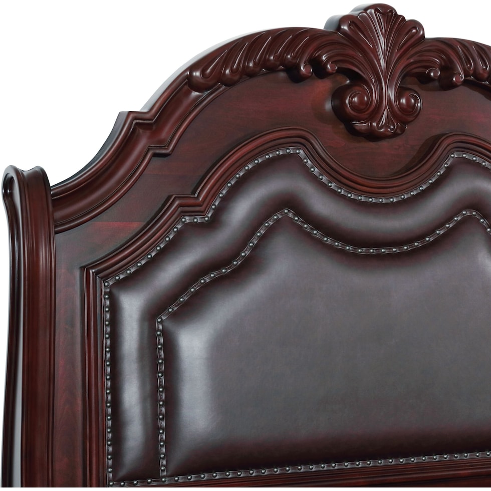 gramercy park dark brown king bed   