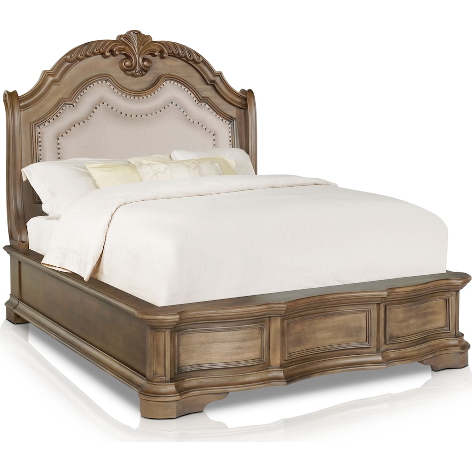 Gramercy Park 5-Piece Bedroom Set with Dresser and Mirror ...