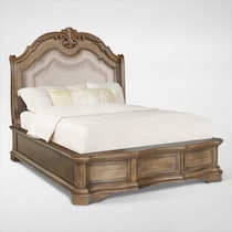 gramercy park light brown  pc king bedroom web   