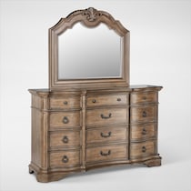 gramercy park light brown  pc king bedroom web   