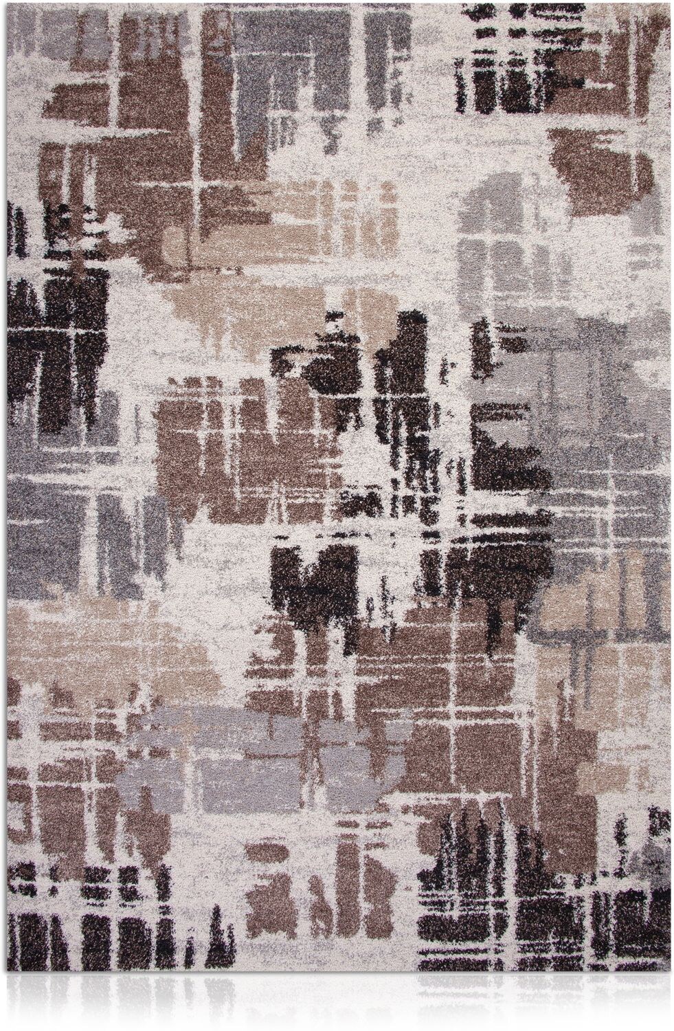 Granada 5' x 8' Area Rug - Brown and Gray | American Signature Furniture