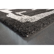 granada charcoal ivory area rug  x    