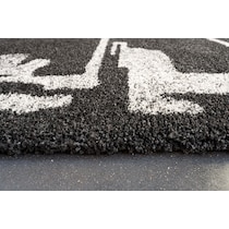 granada charcoal ivory area rug  x    