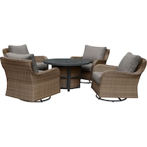 grand haven gray outdoor chair set   