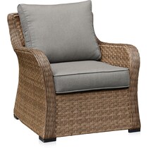 grand haven gray outdoor chair   