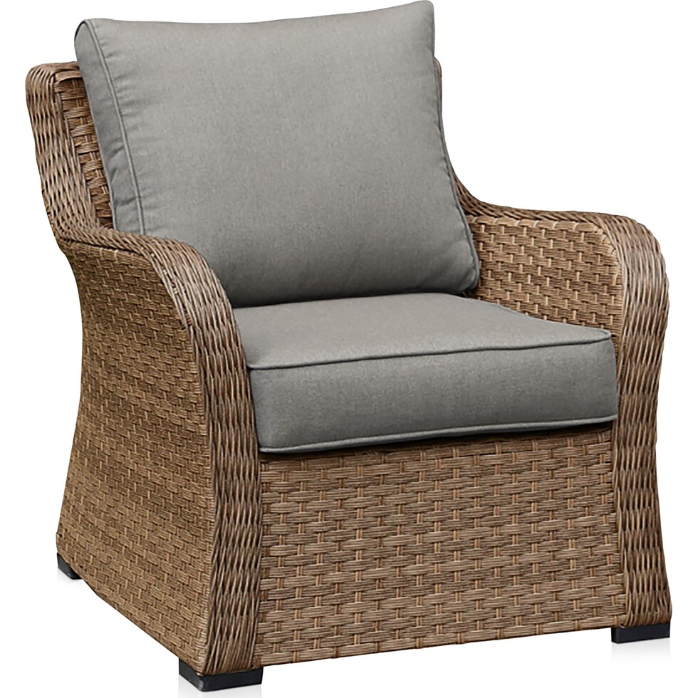 grand haven gray outdoor chair   