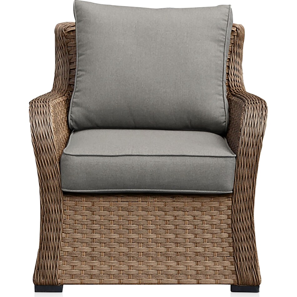grand haven gray outdoor chair   