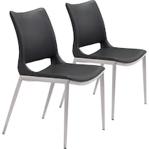 granger black dining chair   