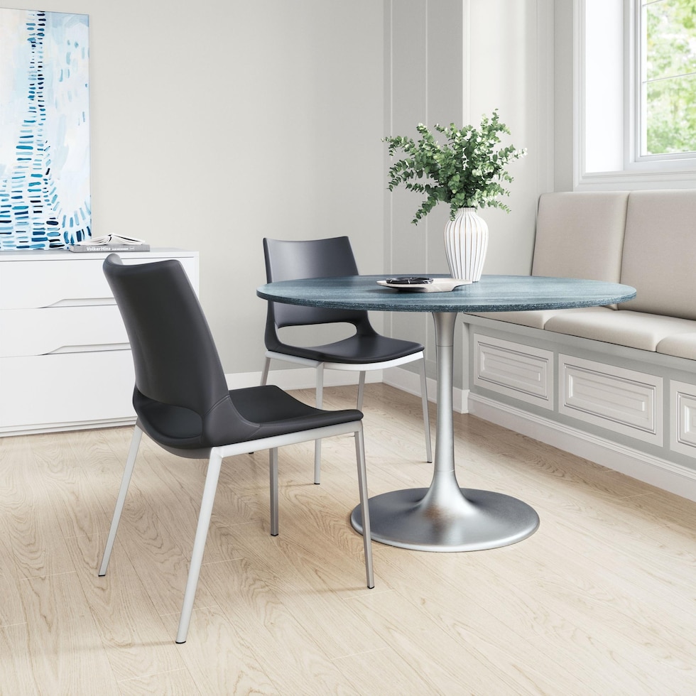 granger black dining chair   