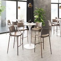 granger light brown bar stool   