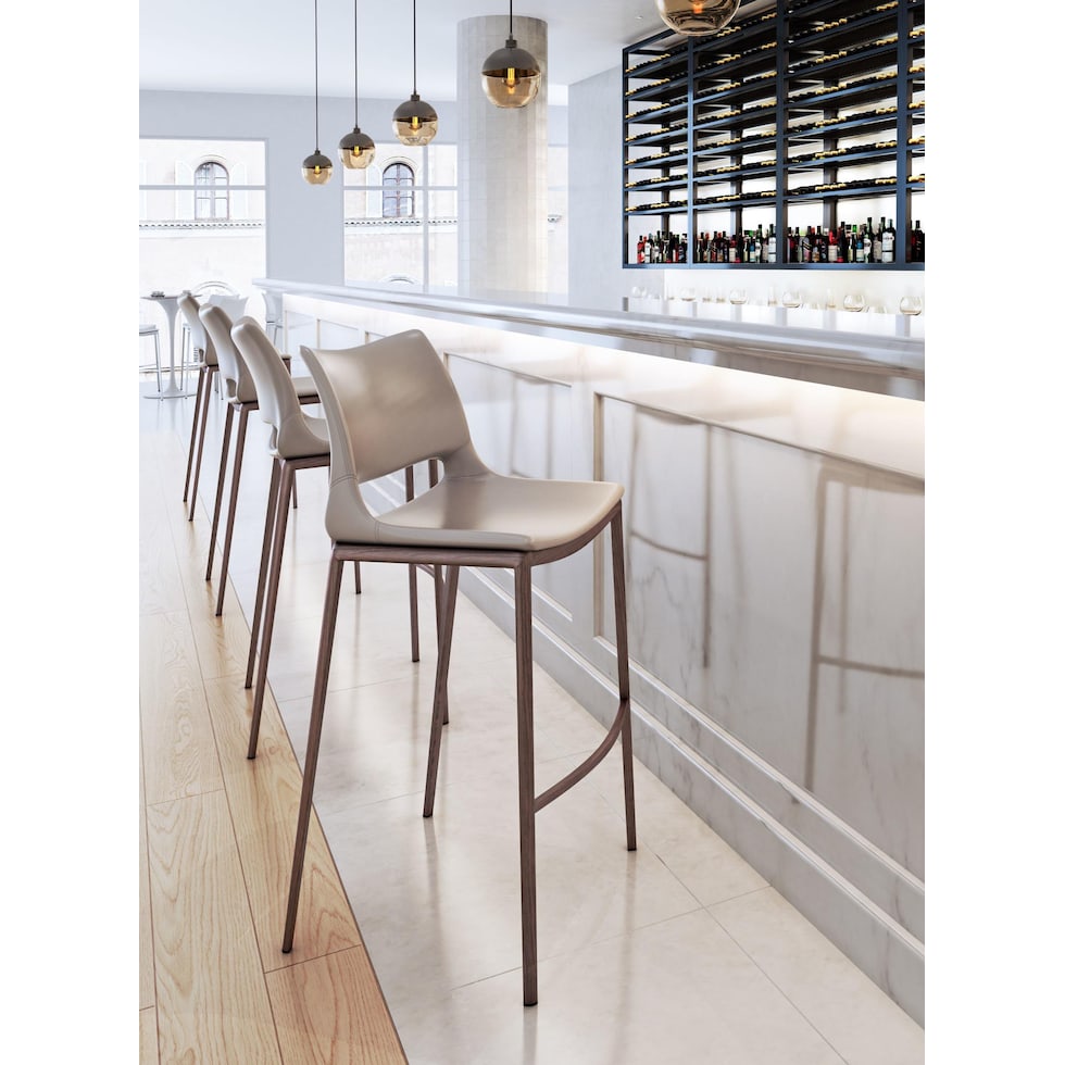 granger light brown bar stool   