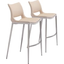 granger pink bar stool   