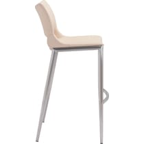 granger pink bar stool   