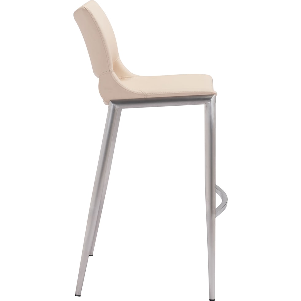 granger pink bar stool   