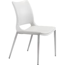 granger white dining chair   